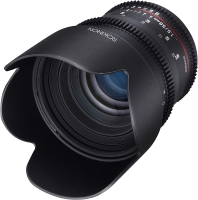 Rokinon DS50M-NEX Cine DS 50 mm T1.5 AS IF UMC Full Frame Cine Wide Angle Lens for Sony E-Mount Cameras (NEX)