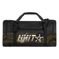 UNIT Mens Shipment Duffle Bag 76L Black/Camouflage