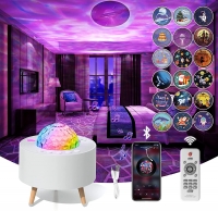 $59.99 - Star Projector Galaxy Light,LED Projector Light USB Star Lights Projector with Bluetooth Music Speaker,Remote Control Starry Sky