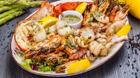 Seafood Platter with Bottle of Wine or Soft Drink Jug at The Chatswood Club