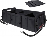 $59.99 - Autoark Multipurpose Car SUV Trunk Organizer,Durable Collapsible Adjustable Compartments Cargo Storage,AK-072