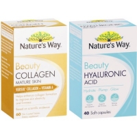 Nature’s Way Beauty Collagen 60 Pack or Hyaluronic Acid 40 Pack^