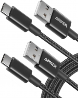 USB Type C Cable, Anker [2-Pack 3Ft] Premium Nylon USB-C to USB-A Fast Charging Type C Cable, for Samsung Galaxy S10 / S9 / S8 /