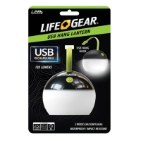 [CLEARANCE] Life+Gear USB Rechargeable Hang Lantern