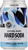24 x 330ml Honeysuckle Distillery Hard Soda Natural Berry