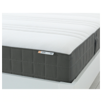 HÖVÅG Pocket sprung mattress, firm/dark grey, Single