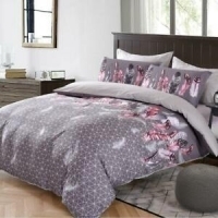 All Size Bed Ultra Soft Quilt Duvet Doona Cover Set Bedding Pillowcase Feathers