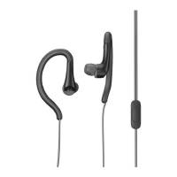 Motorola Sport Earbuds Earphones with Microphone - Black (EARBUDSSPORTBLK)