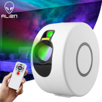 ALIEN Remote Star Galaxy Laser Projector Starry Sky Stage Lighting Effect Bedrooms Kids Room Party Night Holiday Wedding Lights