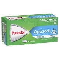 Panadol with Optizorb Paracetamol Pain Relief Caplets 500mg 96