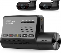 3 Channel Dash Cam VIOFO A139, Front+Interior+Rear 1440P+1080P+1080P Triple Car Dash Camera w/WiFi, GPS, Anti-Glare CPL Filter,