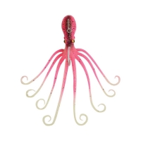 Savage 3D Octopus Lure 120g 16cm Pink Glow UV