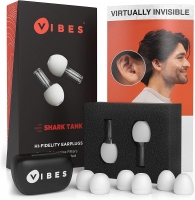 Vibes High Fidelity Concert Earplugs - Hearing Protection Ear Plugs Noise Reduction for Concerts, Fitness Classes, Motorcycle,