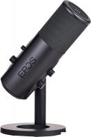 EPOS Gaming B20 Streaming Microphone, 2.9m Cable; High-Quality USB-C Computer Microphone for Gaming; Connection with Audio