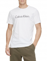 Calvin Klein Chill Logo Sleep Tee White