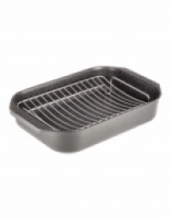 The Cooks Collective Classic Roaster With Rack 39x26cm