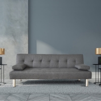 Casa Decor Sofia 2-in-1 Sofa Bed – Grey