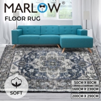 Marlow Floor Rug Mat Ultra Soft Area Shaggy Rug Large Fluffy Carpet Bedroom