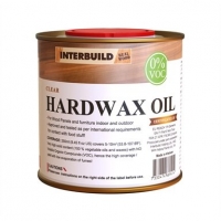 Interbuild 250ml Clear Hardwax Oil