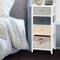 Bedroom Storage Cabinet – White
