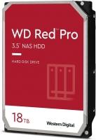 Western Digital 18TB WD Red Pro NAS Internal Hard Drive HDD - 7200 RPM, SATA 6 Gb/s, CMR, 256 MB Cache, 3.5