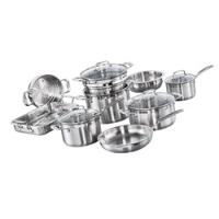 Baccarat iconiX 9 Piece Stainless Steel Cookware Set