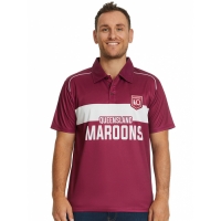 QLD Maroons State of Origin Panel Polo