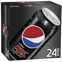 24Pc Schweppes Pepsi Max Carbonated Canned Soft Drink Refreshment 375mL