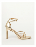 Collection Demi Champagne Gold Heeled Sandal