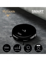 MyGenie Smart Robotic Vacuum Cleaner - Black