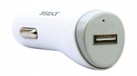 3SIXT USB Quick Charge Car Charger - White