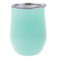 Oasis 300ml Stainless Steel Double Wall Insulated Wine Drink Tumbler Spearmint