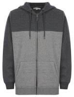 Rivers Grindle Cut and Sew Zip Front Hoodie