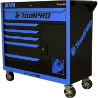 ToolPRO Neon Tool Cabinet Nitro 6 Drawer 42 Inch