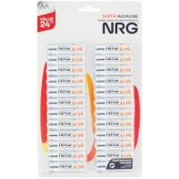 NRG Batteries AA or AAA 24 Pack