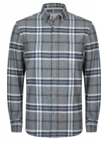 Rivers Long Sleeve Cotton Flannel Check Shirt