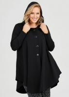 Genisis Ponte Jacket In Black In Sizes 12 To 24