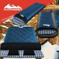 Weisshorn Sleeping Bag Bags Single Double Camping Hiking Tent Winter Summer