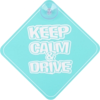 Cabin Crew Kids Keep Calm & Drive Sign