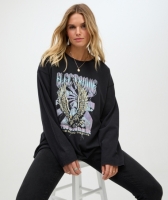 ELECTRIQUE THUNDER GRAPHIC LONGSLEEVE TOP