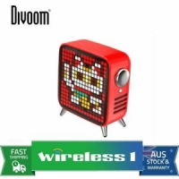 Divoom Tivoo Max Digital Pixel Art LED Bluetooth Speaker - Red