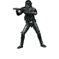 Star Wars The Mandalorian The Vintage Collection CarbonizedImperial Death Trooper 3.75 Inch Figure