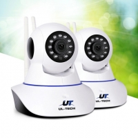 UL Tech Set of 2 1080P IP Wireless Camera – White