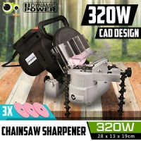 320W Chainsaw Sharpener Chain Saw Bench Mount Electric Grinder Pro Tool