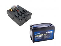 120Ah Lithium Battery + 12V Compact Control Box