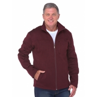 Elliotts Berry Marle Zip Through Fleece Jacket