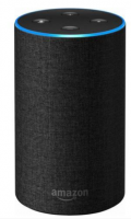 [Refurbished] Amazon Echo 2nd Generation Smart speaker with Alexa Charcoal Fabric