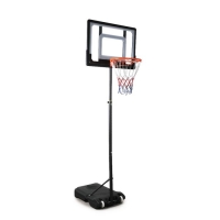 BASKETBALL HOOP STAND SYSTEM RING PORTABLE 2.1M HEIGHT KIDS IN GROUND