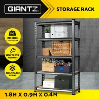 Giantz 1.8M Warehouse Shelving Rack Racking Storage Shelf Steel Garage Shelves