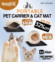 UP TO 32% OFF Cat Little Cage and Waterproof Cat Litter Mat now Only $74.80 (was $110) 
